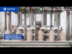 Machine de remplissage pour nettoyant et boucheuse pour bouchon de pompe, remplissage anti-goutte, bouchage précis