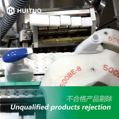 Machine de capsulage automatique 20-100bpm de vis de bouteille pour le distributeur de jet de déclencheur