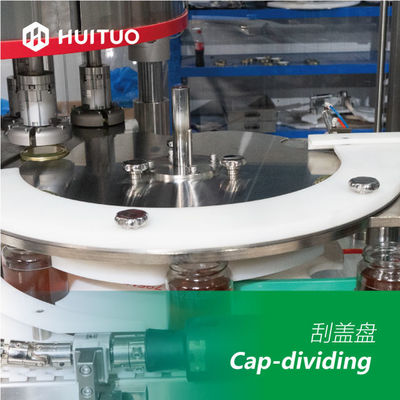 Ampoule en verre Vial Rotary Capping Machine de plastique pour les réactifs diagnostiques médicaux