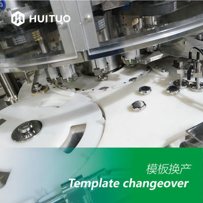 Machine de capsulage de contrôle servo de couple pour la torsion se fermante outre des couvercles à visser en plastique