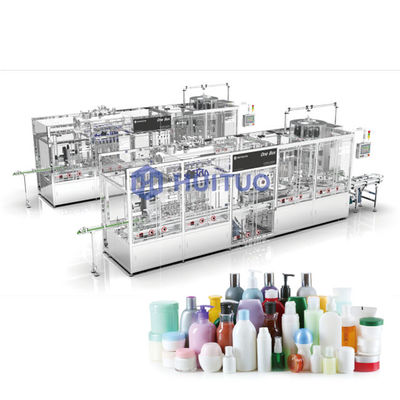 Échantillon en plastique Vial Capping Machine For Cosmetics de bouteille en verre rotatoire automatique petit