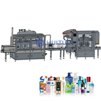 La crème cosmétique de l'eau suivent la machine de remplissage pour différents conteneurs de bouteille