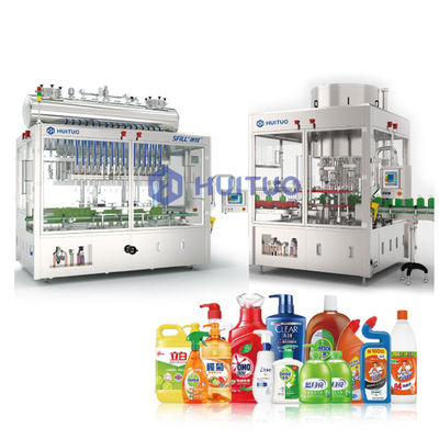 Remplissage liquide multifonctionnel et machine de capsulage pour la bouteille de plastique et en verre