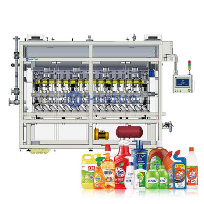 machine de remplissage automatique de débitmètre à liquides de la bouteille 80bpm avec de grande précision