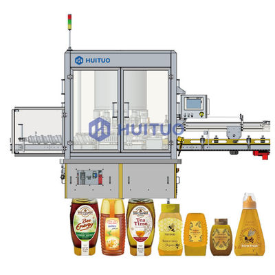 Machine irrégulière en plastique complètement automatique de cachetage de bouteille de conteneur pour des industries de produit chimique alimentaire