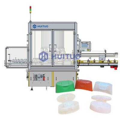 Conteneur automatique rotatoire pressant la machine de scellage pour la nourriture et les produits chimiques