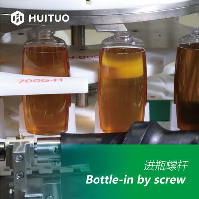 Machine irrégulière en plastique complètement automatique de cachetage de bouteille de conteneur pour des industries de produit chimique alimentaire