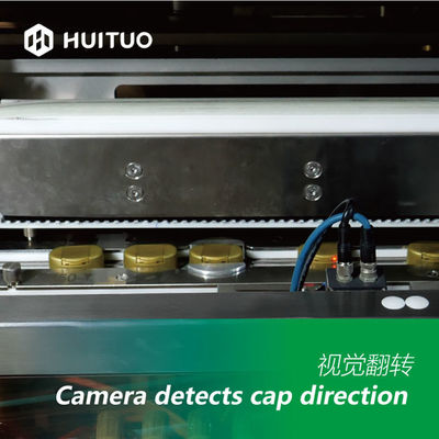 Machine irrégulière en plastique complètement automatique de cachetage de bouteille de conteneur pour des industries de produit chimique alimentaire