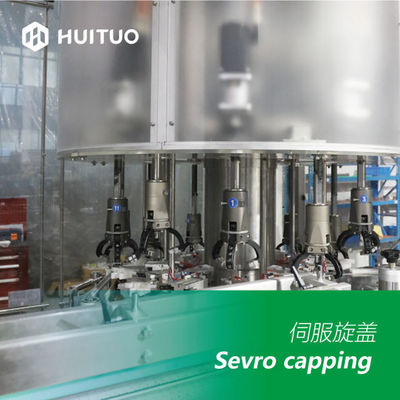 Machine de capsulage de bouteille de jet de pompe de déclencheur en plastique de distributeur pour le détergent liquide