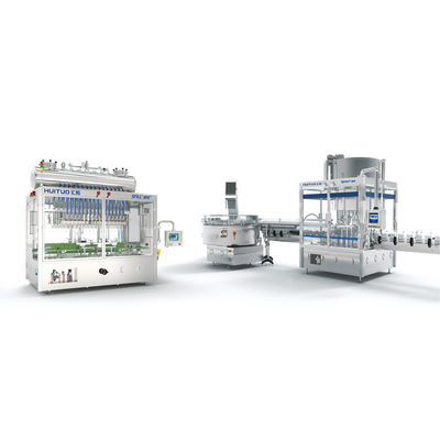 Capsuleur de remplisseur de bouteille de nourriture et de boisson de structure de trois griffes