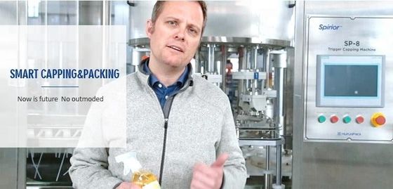 Machine à étiquettes de capsulage et de remplissage complètement automatique de HUITUO pour le ketchup