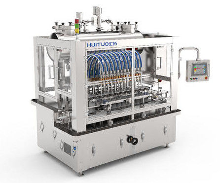 Machine de remplissage liquide d'ANIMAL FAMILIER de Huituo de bouteille de débitmètre de désinfectant antiseptique automatique d'aseptisant