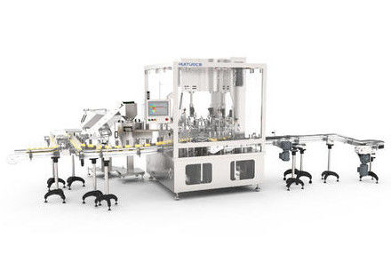 Équipement de capsulage de bouteille superbe de station de solides solubles