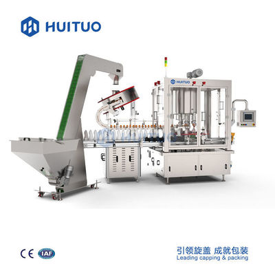 Machine de capsulage conduite mécanique de bouteille de nourriture et de boisson