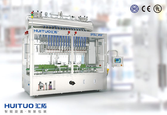 0,3% machines de remplissage de bouteilles de l'exactitude 12000BPH pour l'eau de désinfection