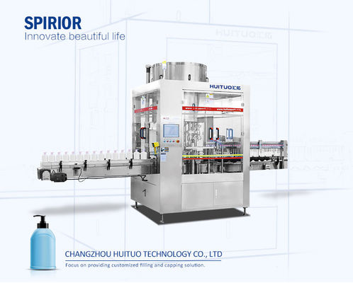 Machine de capsulage de pompe de soin de corps du minimum 4000 BPH
