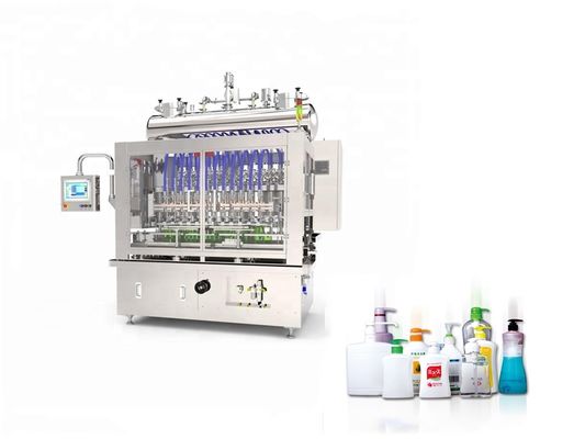 machine à étiquettes de capsulage et du remplissage de bouteilles 1.5KW liquide corrosif