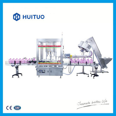 Machine de remplissage automatique de pistion de Huituo pour le détergent liquide et faire la vaisselle bouteilles de large volume