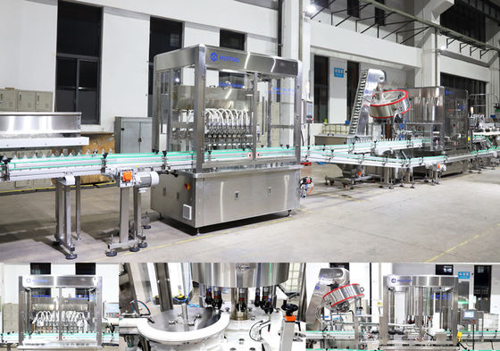 Machine de capsulage automatique Huituo 7200bph pour huile pour bébé à capuchon rond