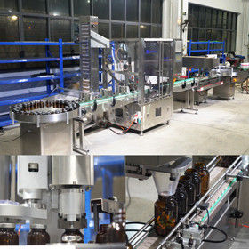 machine de capsulage 12000B/H de bouteille d'ANIMAL FAMILIER de 380V 50Hz
