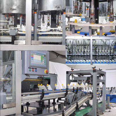 Remplissage liquide d'AC380V et machine de capsulage