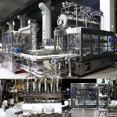 remplissage 4000w liquide et machine de capsulage 12000bph pour le fluide désinfectant médical