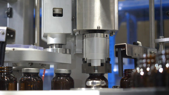 contrôle de PLC de Machine With de capsuleur de remplisseur de la capsule 4000W