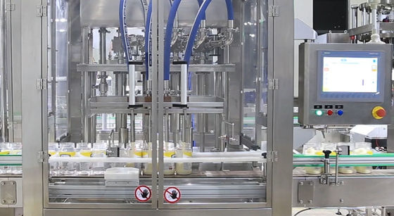 Machine volumétrique de remplisseur de piston liquide linéaire automatique de bouteille pour le remplissage universel