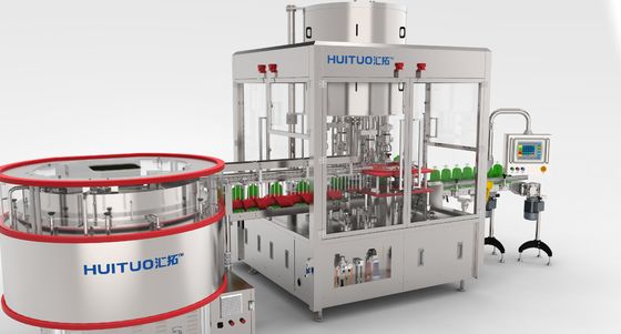 Machine de capsulage détersive liquide de pompe de lotion automatique pour la bouteille en verre d'ANIMAL FAMILIER