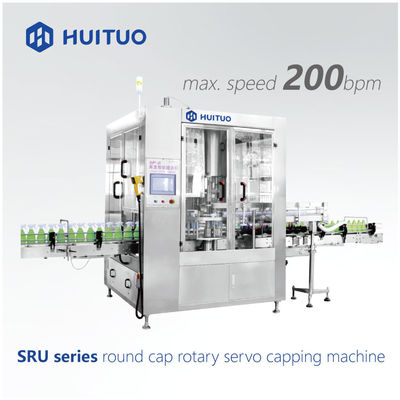Machine de capsulage rotatoire d'ANIMAL FAMILIER à bouteilles de décapant automatique de verre pour le déclencheur de jet