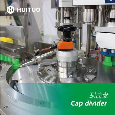 Machine de capsulage rotatoire d'ANIMAL FAMILIER à bouteilles de décapant automatique de verre pour le déclencheur de jet
