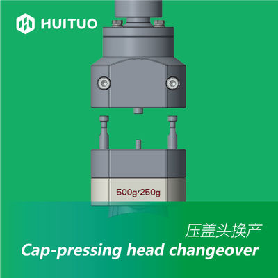 Presse à mouler de capsulage rotatoire de vide complètement automatique pour la presse sur des chapeaux