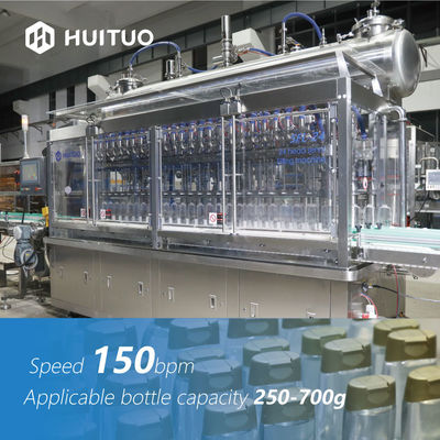 Machine de remplissage servo de piston automatique 150bpm pour Honey And Syrup