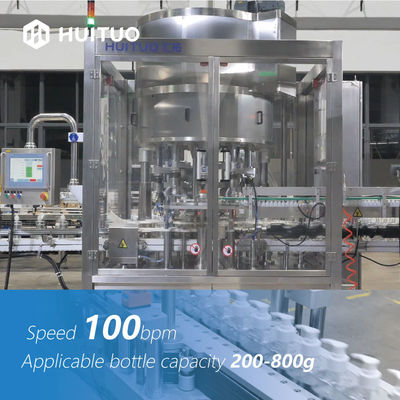 Machine de capsulage en plastique de pompe rotative de bouteille d'ANIMAL FAMILIER à grande vitesse pour la lotion de corps