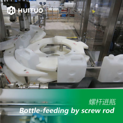 La machine de remplissage de débitmètre de trois rangées pour des lotions de réactifs pharmaceutiques écrème