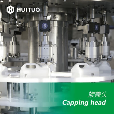 Machine rotatoire 70bpm automatique de cachetage de capsule de vis de Huituo