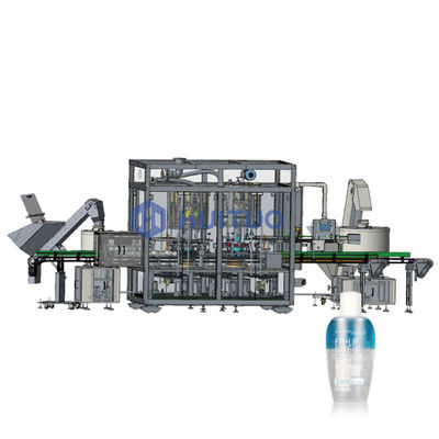 Chapeau rotatoire pressant la machine de scellage pour la nourriture et les produits chimiques