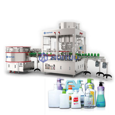 Machine de capsulage de bouteille de conteneur de jet de distributeur servo en plastique automatique de pompe