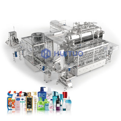 machine de remplissage liquide de compteur de débit de bouteille linéaire de l'ANIMAL FAMILIER 200bpm 5000ml