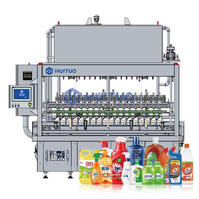 La machine de remplissage automatique pour des décapants de toilette savonne des détergents et de anti liquides de corrosion