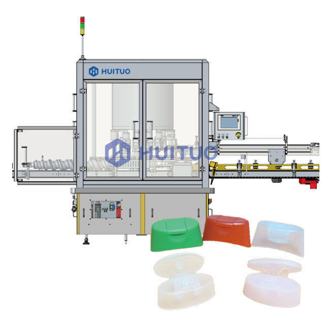 Conteneur automatique rotatoire pressant la machine de scellage pour la nourriture et les produits chimiques
