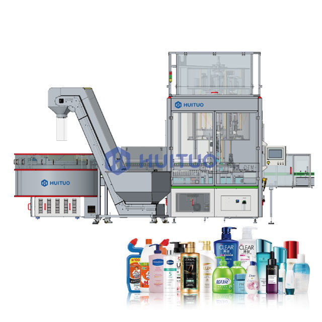 Machines de capsulage servo rotatives à grande vitesse automatiques pour bouteilles avec pompe à gâchette