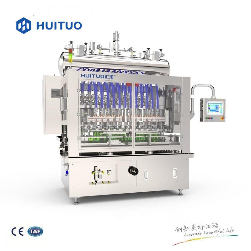 La ligne à grande vitesse de l'opération une couvre des genres de produits remplissant machine de capsulage